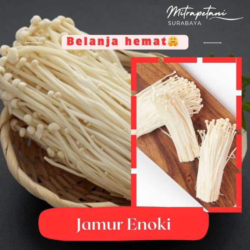 

Jamur enoki 100 gram/jamur enoki 1 pck/jamur enoki fresh