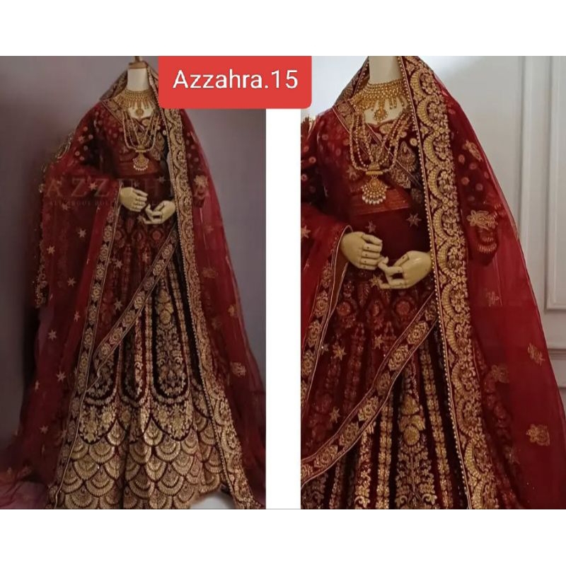 baju pengantin india mewah