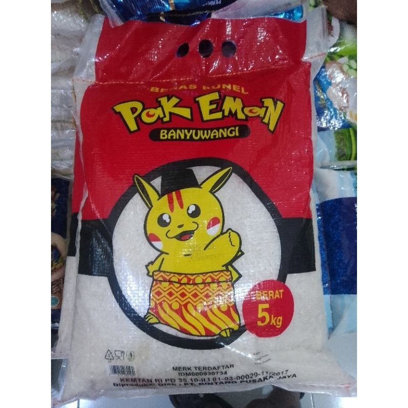 

BERAS POK EMON 5 KG