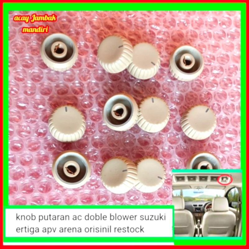 RK knop putaran ac dobel blower mobil Suzuki Ertiga dan avp arena