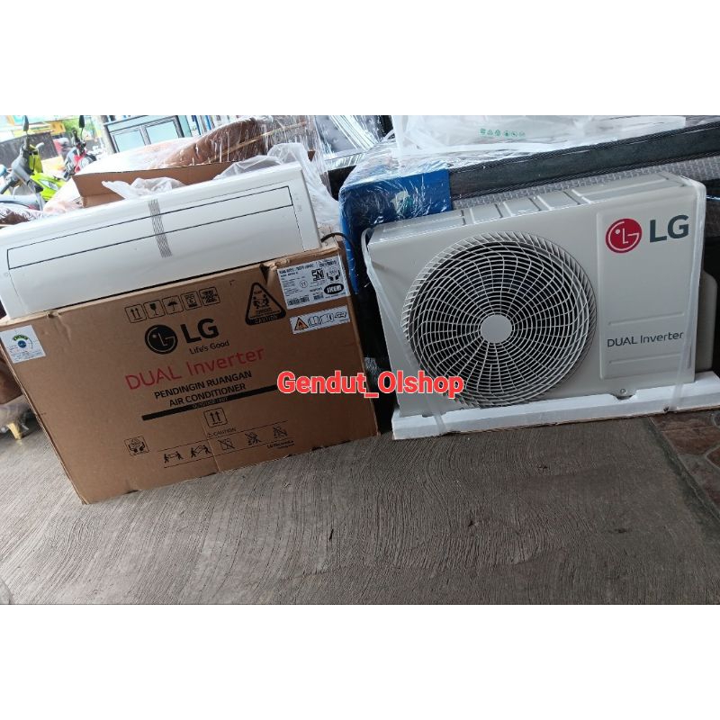 (Khusus Wilayah Kota Palembang) Ac 1/2PK LG T05EV5, AC LG 1/2PK, AC LG T05EV50 1/2PK Inverter New Du