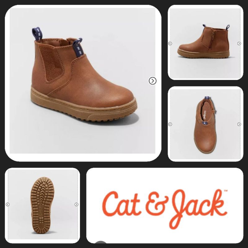 Sepatu Boot winter waterproof anak unisex dr brand cat & jack