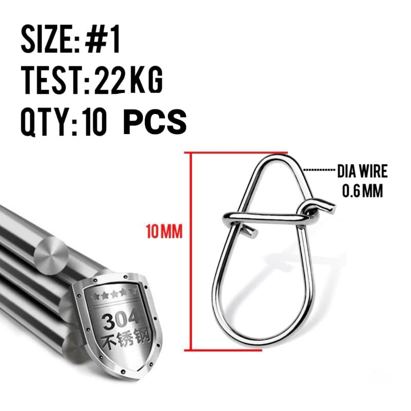 snap pancing kuat pengait 10pcs