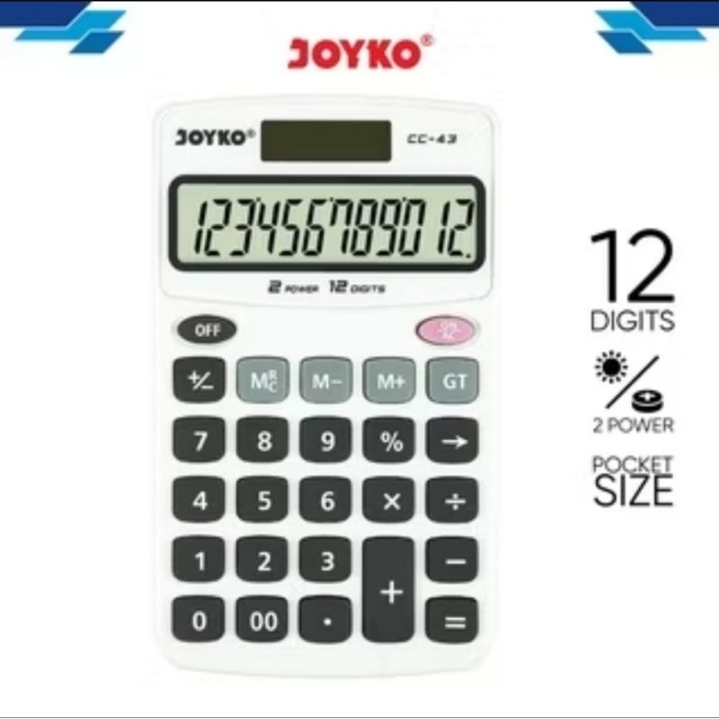 

Calculator Kalkulator Joyko CC-43 12 Digits