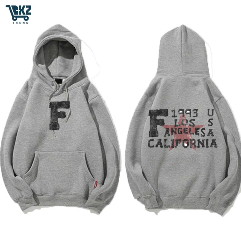 NEWW JAKET SWEATER HOODIE F 1993 USA LOS ANGELESA CALIFORNIA TEBALL