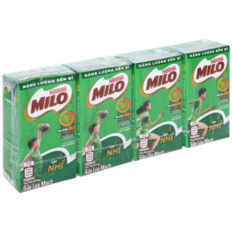 

Nestle Susu Milo UHT active-Go Pack Kotak 4x110ml dan 4x180ml