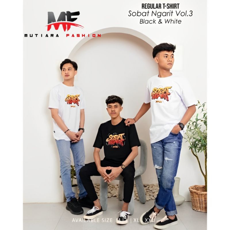 Kaos Distro T-shirt Deliwafa X Sobat Ngarit ORIGINAL