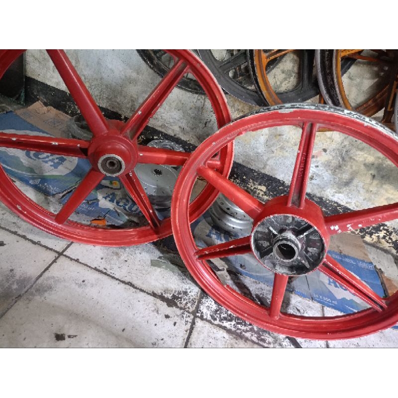 Velg palang'6 Thailand Smash 110 Shogun lama PNP Jupiter z lama Vega r lama