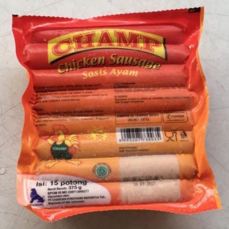 

CHAMP Sosis Ayam 375gr