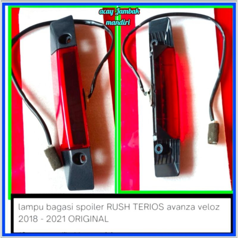 lampu spoiler Toyota Avanza Xenia veloz