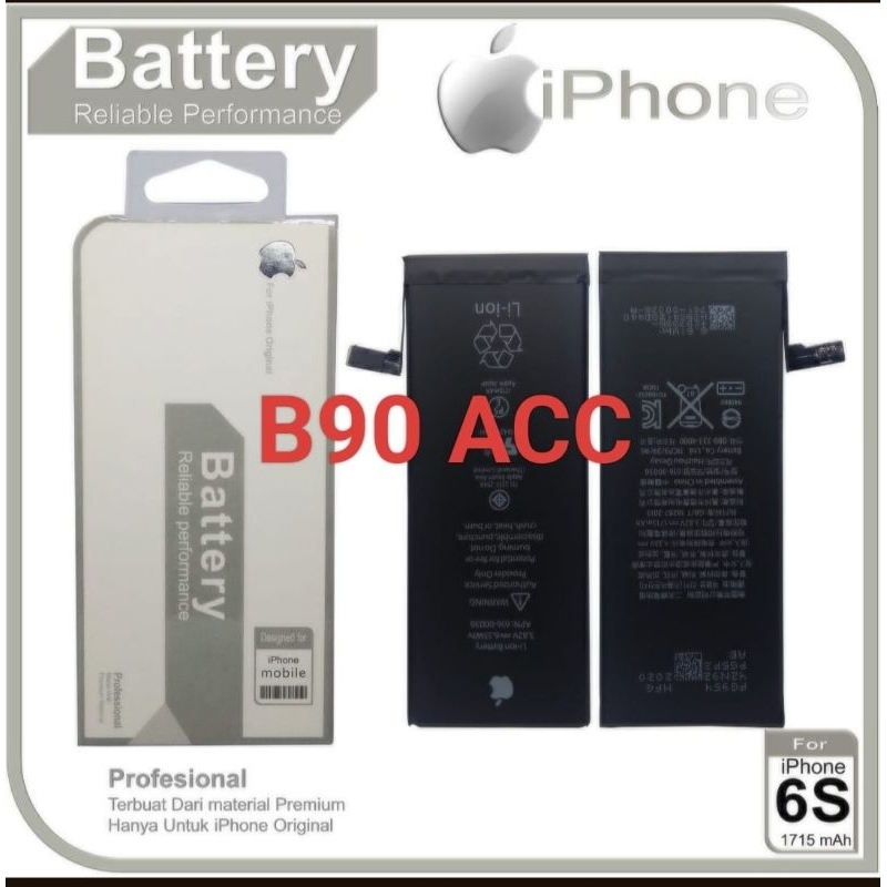 BATRE BATTERY BATERAI IPHONE 6S ORIGINAL