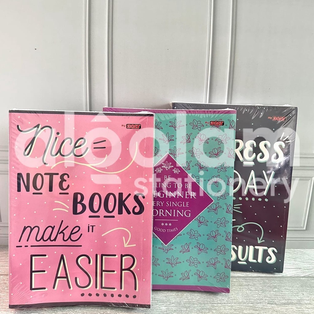 

KODE V15D SATU PACK 6 PCS Buku Tulis Boxy Big Boss 42 Lembar