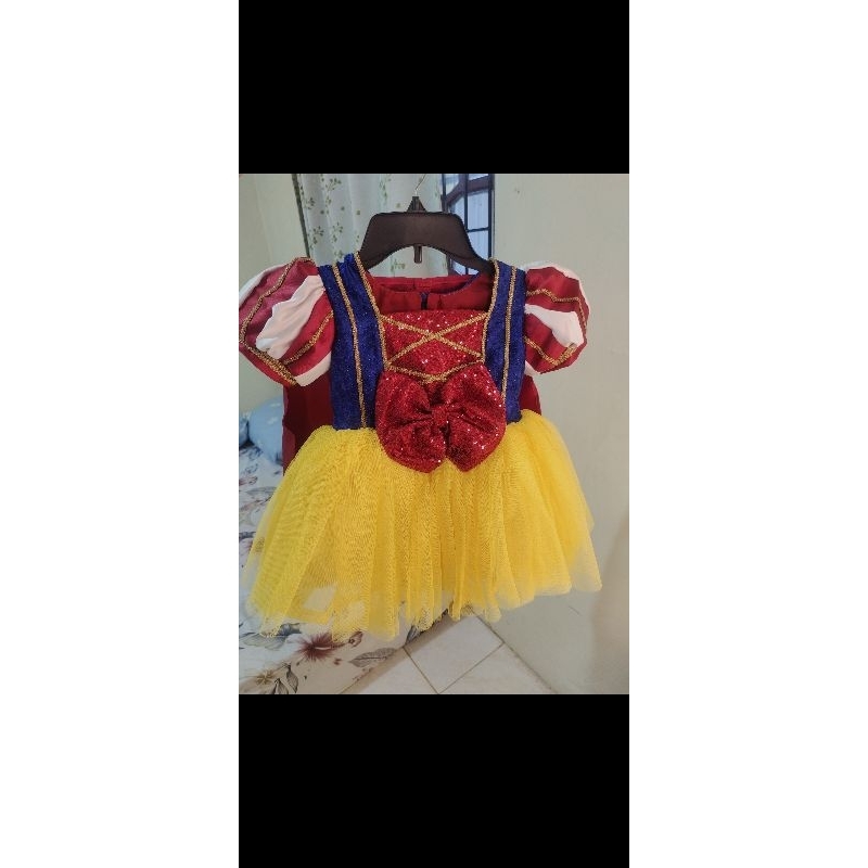 Baju anak Snow White, Kostum Snow White, Rok Tutu