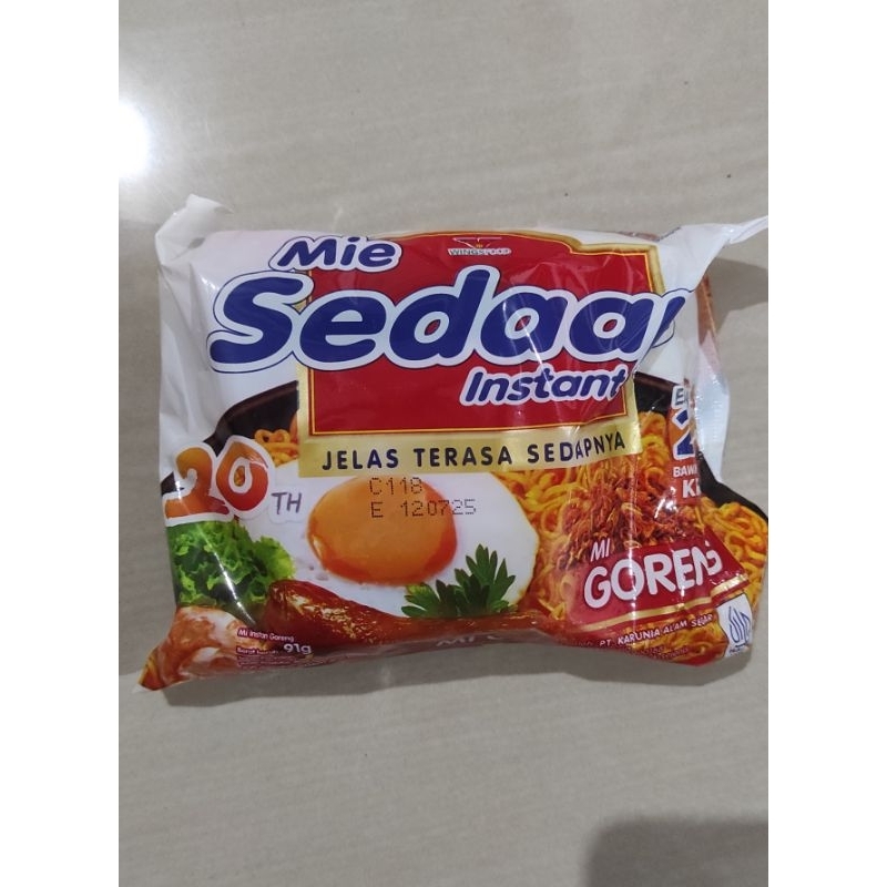 

MIE SEDAAP GORENG 1 PC