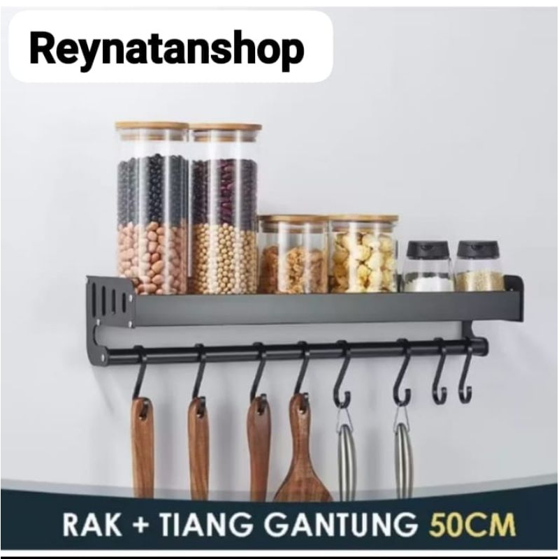 "PROMO TERMURAH" Rak Bumbu Dapur Serbaguna | Rak bumbu dapur besi anti karat | Rak Besi bumbu dapur