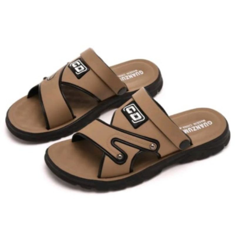 sandal pria terbaru sandal kasual karet sandal distro grosir