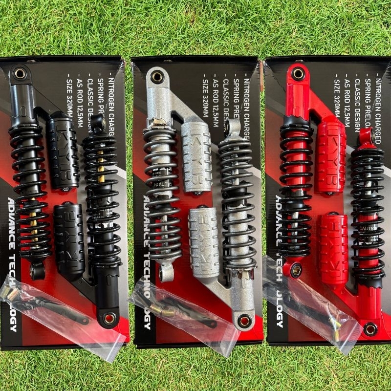 SHOCKBREAKER SKOK BELAKANG KYB RZR IMPORT UKURAN 320MM SKOK KYB KZR IMPORT TERBAIK TERMURAH