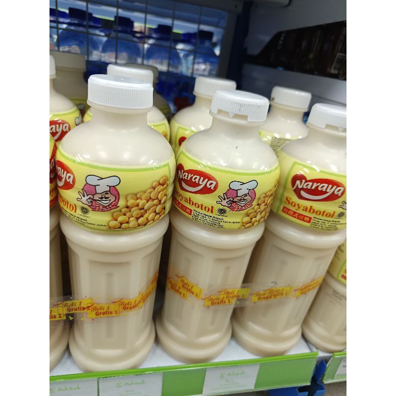 

MINUMAN NARAYA SOYA SUSU KEDELAI BOTOL 920ML beli 1 gratis 1