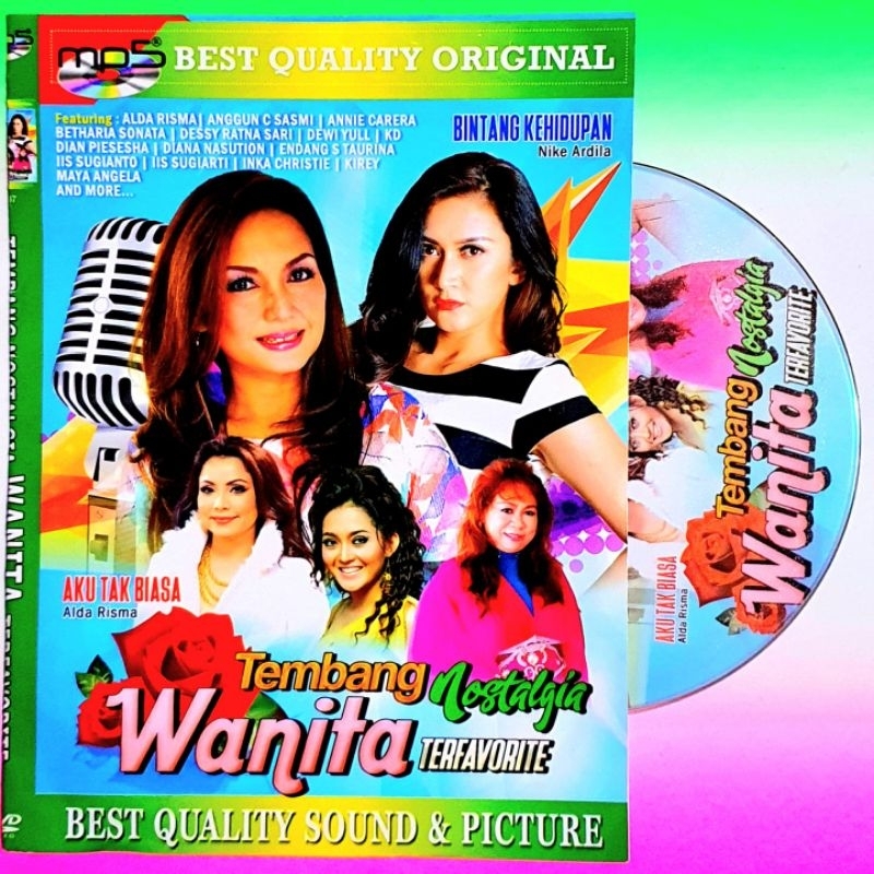 KASET MP5 140 LAGU KARAOKE POP NOSTALGIA WANITA-KASET KARAOKE TEMBANG KENANGAN NOSTALGIA-KASET LAGU 