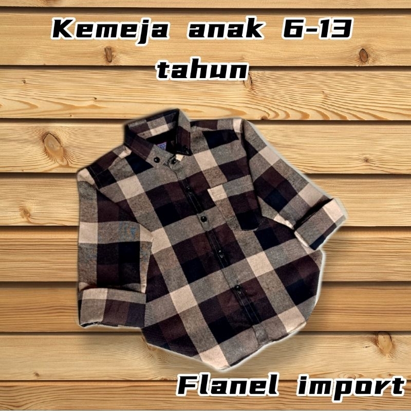 Kemeja Flanel Anak Laki Laki | Kemeja Anak Laki Laki | Kemeja Anak Laki Laki Import