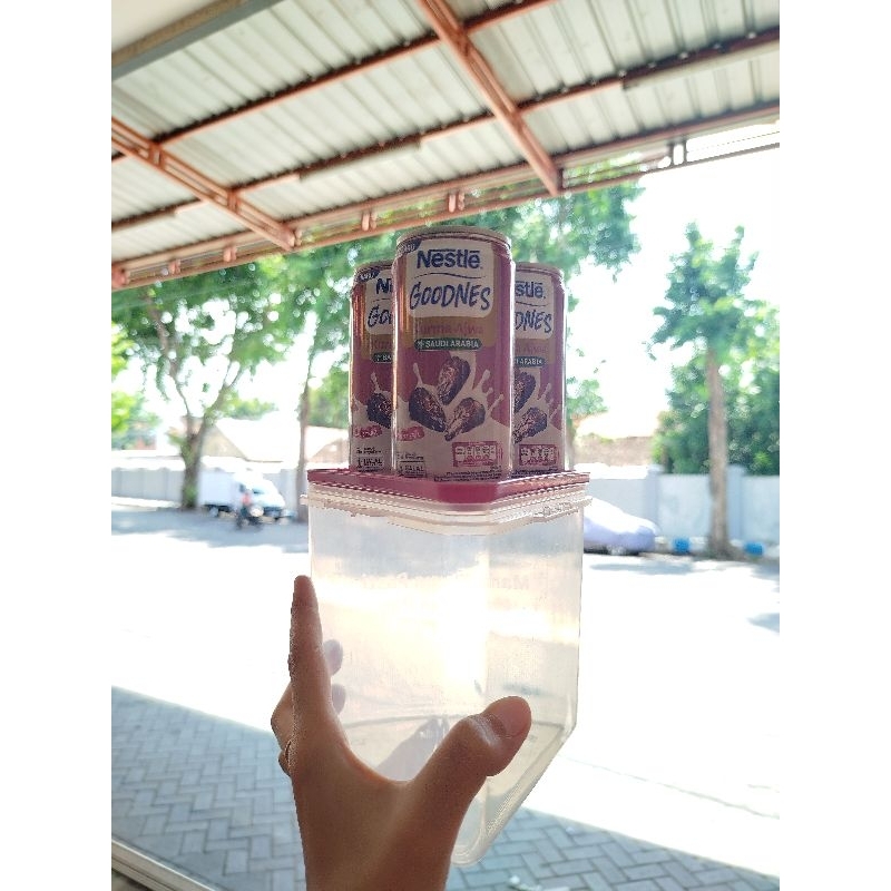 

nestle goodnes kurma ajwa 189ml | Beli 3 kaleng free box lucu | susu steril dengan kurma ajwa dari madinah