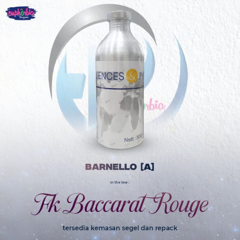 BIBIT PARFUM ORIGINAL BARNELLO [A] BY ESSENCES PARFUMS — KEMASAN REPACK MULAI 50GR