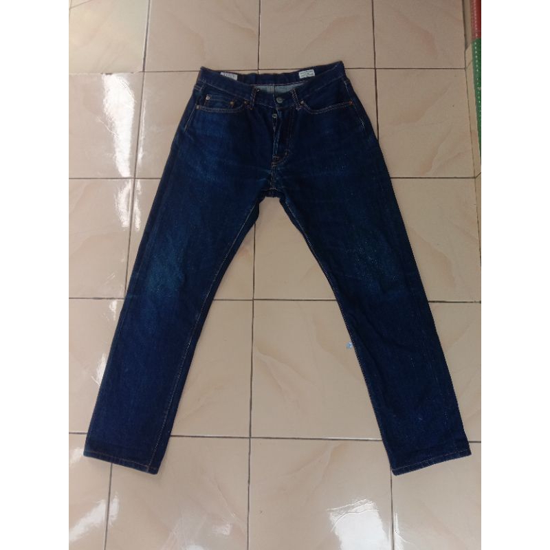 Celana Denimindigomaster selvedge not wingman sage pnj pmd