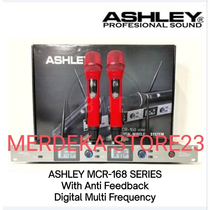 ASHLEY MCR-168 SERIES MIC WIRELESS ASHLEY MCR 168 SERIES MICROPHONE WIRELESS ASHLEY MCR168 SERIES DI