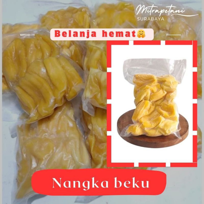 

Nangka frozen, nangka beku, nangka kupas beku 500 gram
