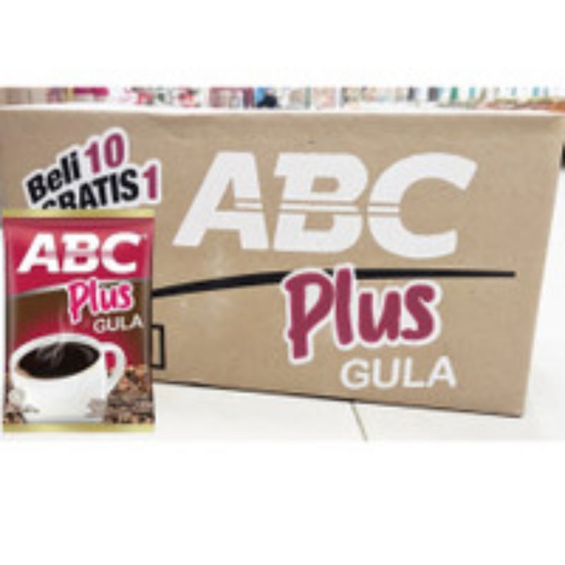 

KOPI ABC PLUS GULA 1 DUS ISI 12 RENCENG