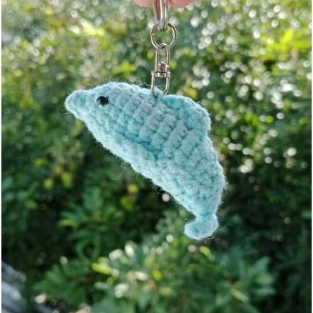Gantungan Kunci Lumba-lumba biru