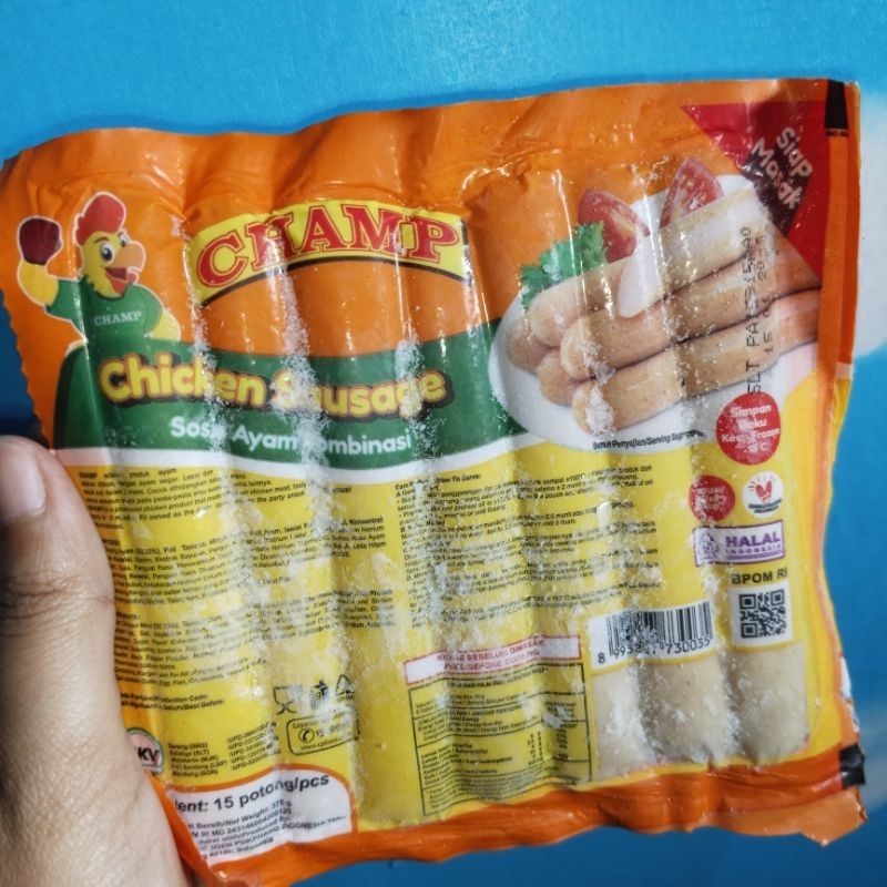 

Sosis Champ Isi 15