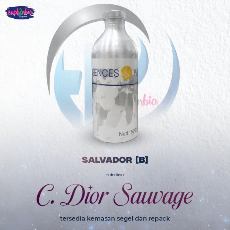 BIBIT PARFUM ASLI BY ESSENCES PARFUME - SALVADOR (D10R SAUVAGE) KEMASAN REPACK