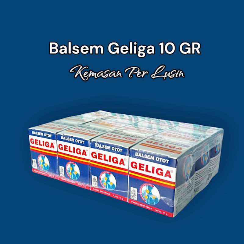 1 lusin Balsem Geliga-Balsem Otot 10 Gr