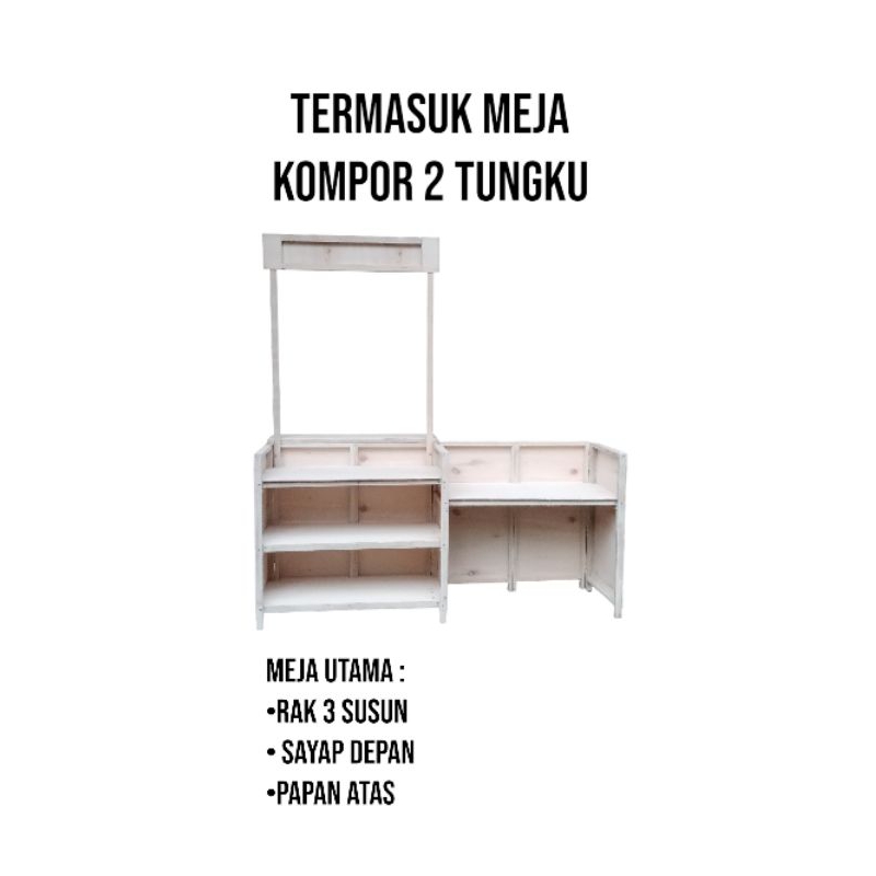 booth lipat portable/ Meja jualan/ booth stand/ booth event bazar/ meja lipat