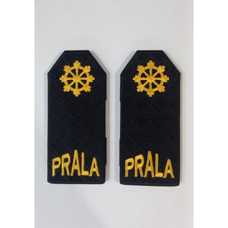 Deck evolet PRALA PELAYARAN atribut bordir