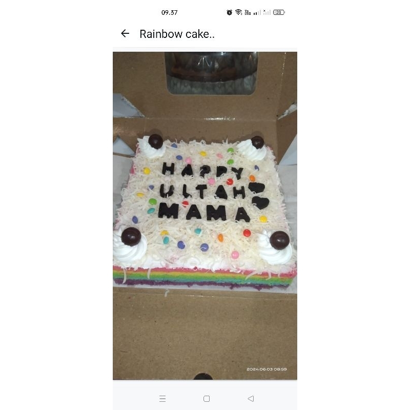 

bolu rainbow kukus