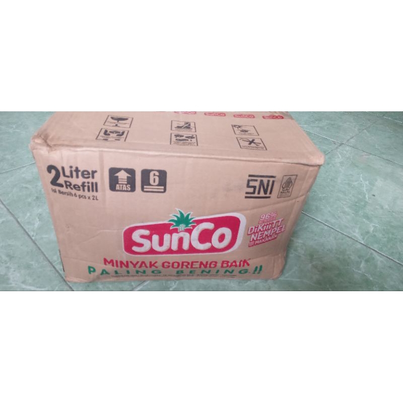 

minyak goreng sunco 2L isi 6