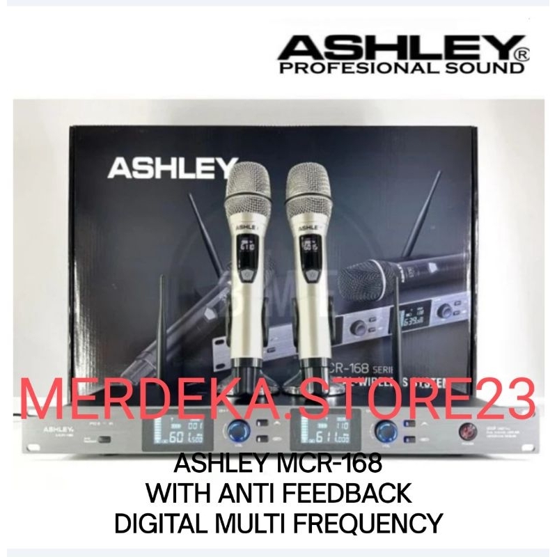 MIC WIRELESS ASHLEY MCR-168 SERIES | ASHLEY MCR 168 SERIES | ASHLEY MCR168 SERIES MICROPHONE WIRELES