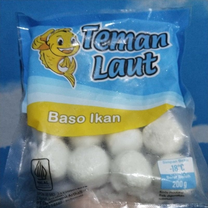 

Baso/Bakso Ikan Teman Laut (200gr)