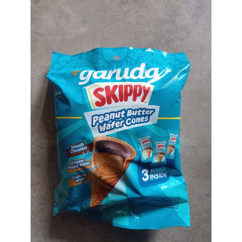 

Garuda Skippy Wafer Cones Peanut Butter 45G