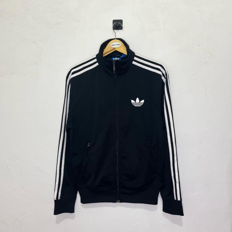 Tracktop Adidas Firebird Black White