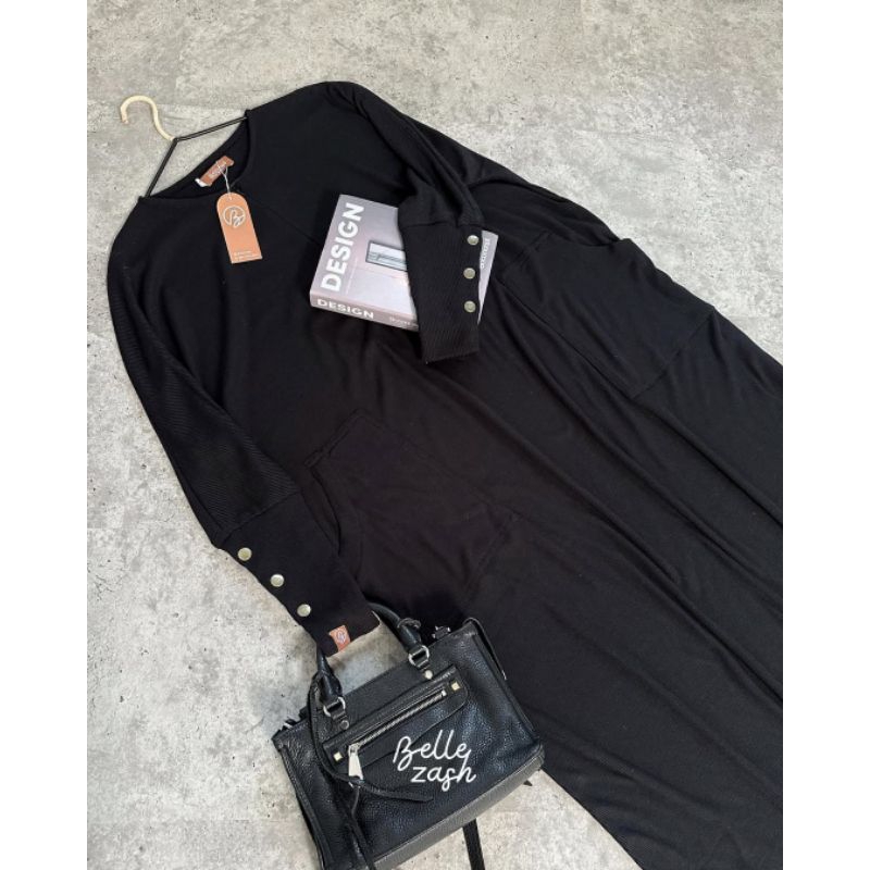 Preloved Raline Abaya & Mini Raline Abaya by Bellezash / Little Bellezash