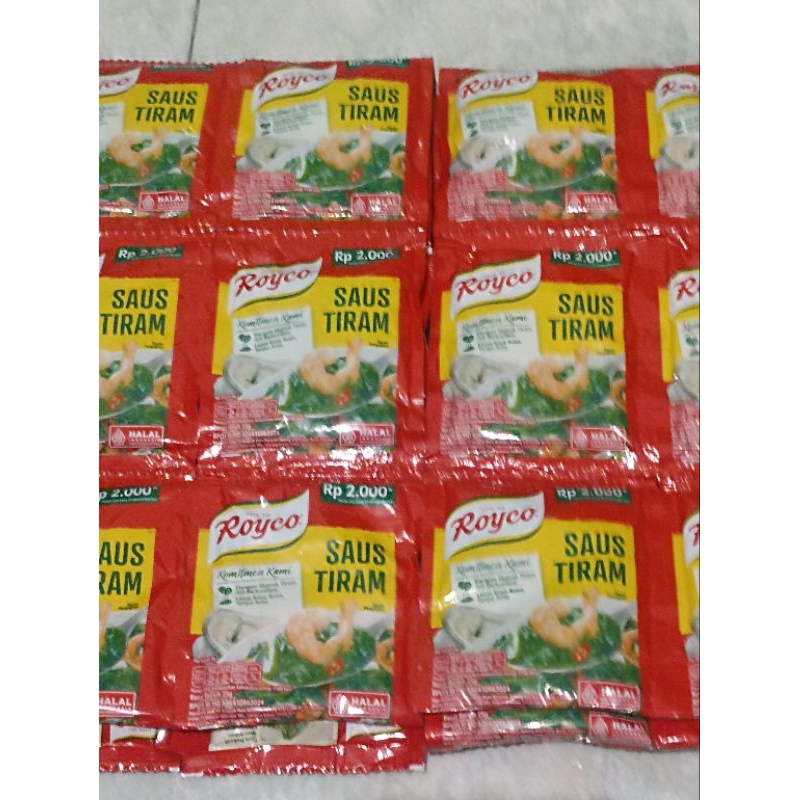 

20 sachet ROYCO SAUS TIRAM