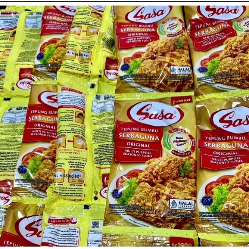 

Sasa Tepung Bumbu Serbaguna Original 1 renceng isi 10 sachet 35gr