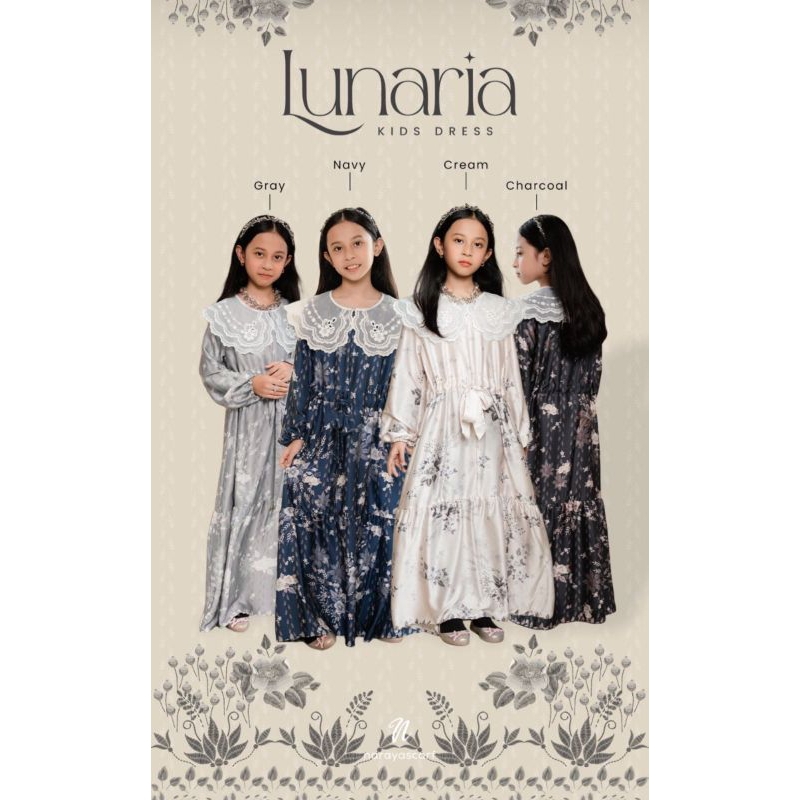Naraya Scarf Lunaria Kids Dress