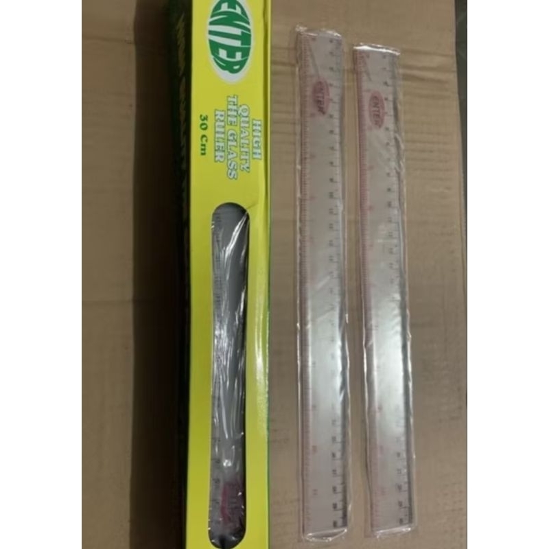 

PENGGARIS ENTER 30cm HIGH QUALITY THE GALLS RULLES ISI 24PCS
