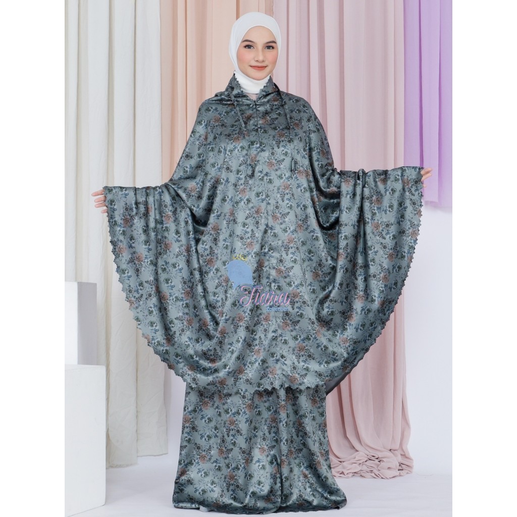 Mukena Tiara - Mukena Dewasa 2in1 Silk Travel