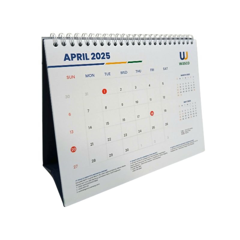 

KALENDER 2025 / KALENDER MEJA / KALENDER DUDUK SIMPLE