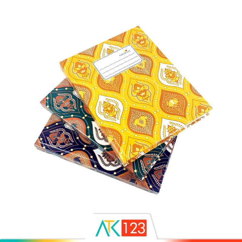 

Buku Tulis Paper line hard cover octavo 200lembar